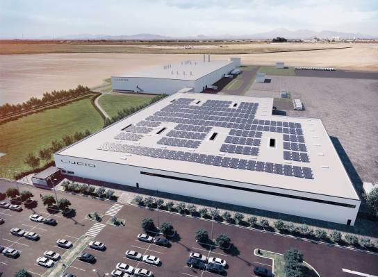 Lucid Motors breaks ground on its $700 million Arizona factory