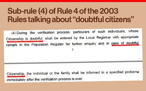 CAA & NRC III: Who are doubtful citizens NPR seeks to identify?